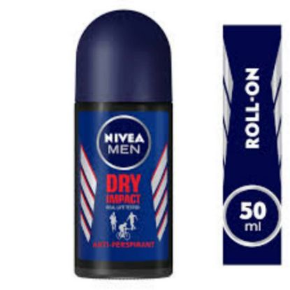 Picture of NIVEA DEO ROLL ON MEN DRY IMPACT 50 ML 81610-70100
