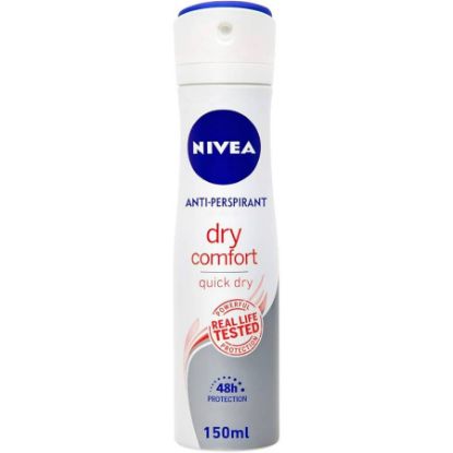 Picture of NIVEA DEO SPRAY FEMALE DRY COMFORT 150 ML 81603-70093