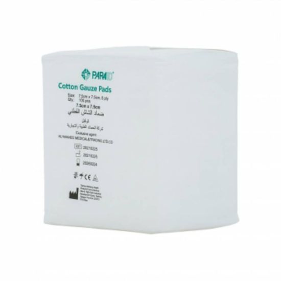 Picture of PARAID GAUZE PADS 7.5 CM X 7.5 CM 100 PCS