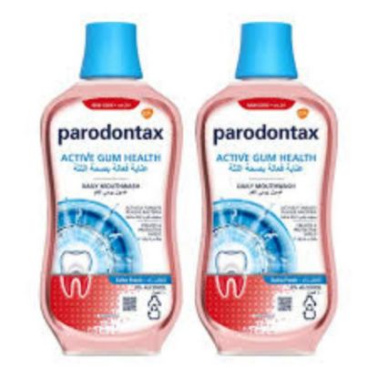 Picture of PARODONTAX DAILY GUM CARE E XTRA FRESH MOUTHWASH 500ML 1+1