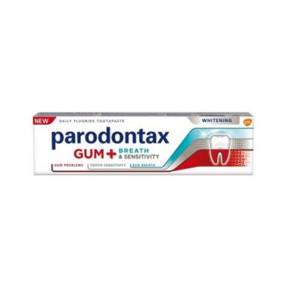 Picture of PARODONTAX GUM + BREATH & SENSITIVITY WHITENING TP 75ML-3830