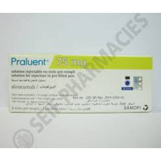 Picture of PRALUENT 75MG 2 PRE FILLED PEN