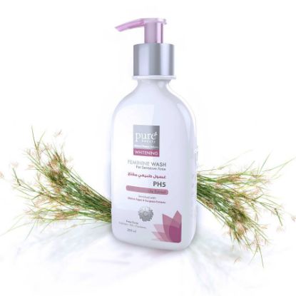 Picture of PURE BEAUTY WHITENING NATURAL FEMININE WASH 200 ML