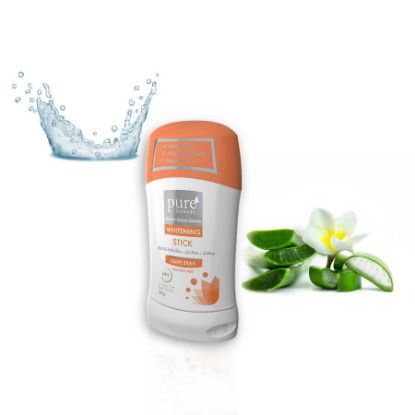 صورة بيور بيوتى تفتيح مزيل عرق عصا  حريري 50G