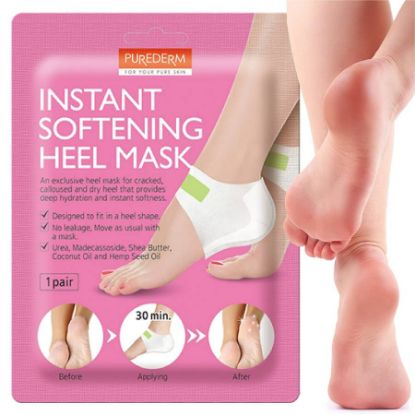 Picture of PUREDERM INSTANT SOFTENING HEEL MASK 1 PAIR 126