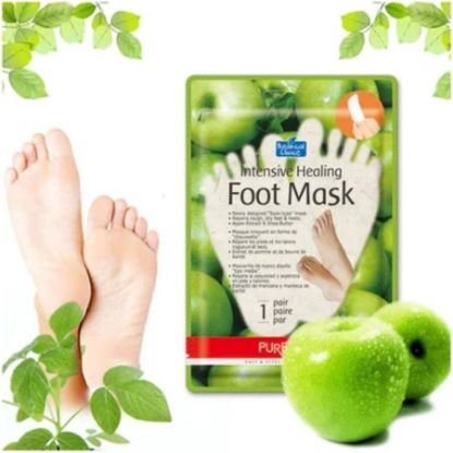 Picture of PUREDERM INTENSIVE HEALING FOOT MASK APPLE 2349