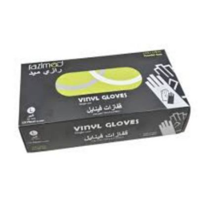 Picture of RAZIMED VINLY GLOVES SINGLE USE ALL SIZE#