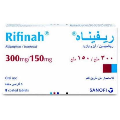 Picture of RIFINAH 300/150MG 8TAB WS