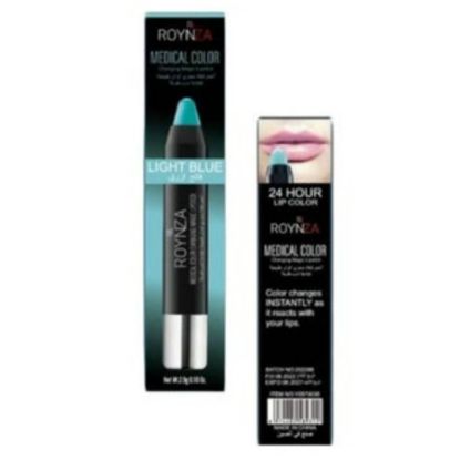 Picture of ROYNZA MEDICAL COLOR CHANGING MAGIC LIPSTICK 2.9G LIGHT BLUE