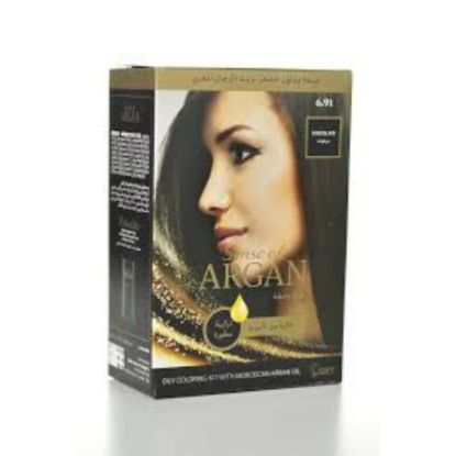 Picture of SENSE OF ARGAN HAIR COLORING OIL CHOCOLATE 6.91-75ML