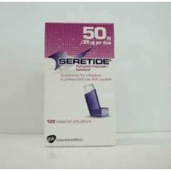 Picture of SERETIDE 25/50MCG EVOHALER WS