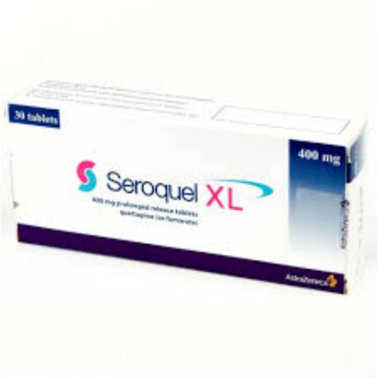 Picture of SEROQUEL XL 400MG 30TAB