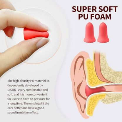 Picture of SOFT EARPLUGS 8 PIECES