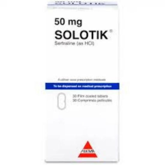 Picture of SOLOTIK 50MG 30 TAB WS