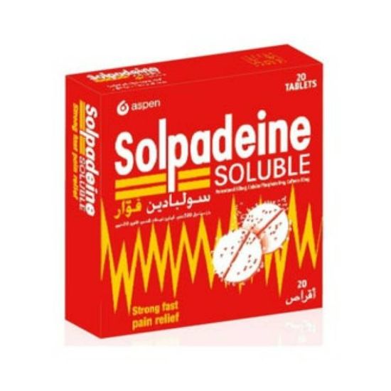 Picture of SOLPADEINE SOLUBLE 20 TAB
