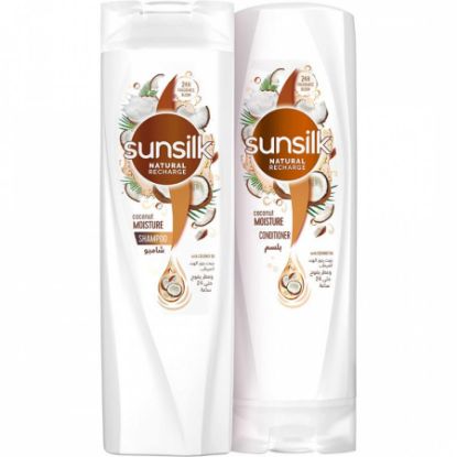 Picture of SUNSILK SHM COCONUT MOIST.400ML+COND 320ML FREE