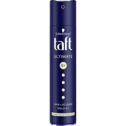 Picture of TAFT ULTIMATE HAIR SPRAY LACQUER HOLD 5+ 250 ML