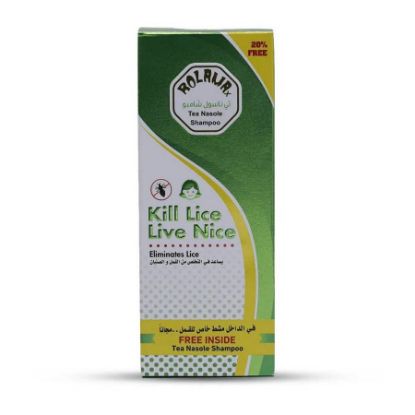 Picture of TEA  NASOL GREEN LICE SHAMPOO BY ROLAMAX 210 ML
