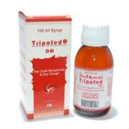 Picture of TRIPOFEDO DM DRY COUGH SYRUP 100 ML#