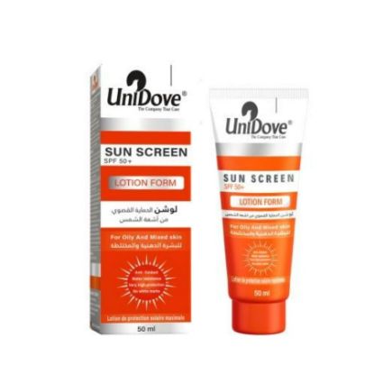 Picture of UNIDOVE SUN SCREEN SPF 50 LOTION 50 ML