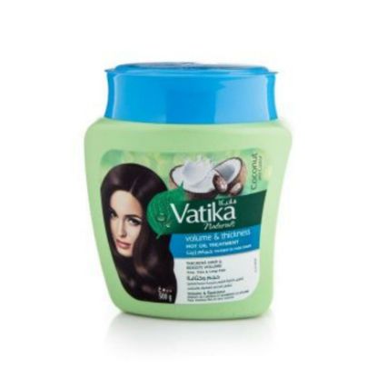 Picture of VATIKA HOT OIL TREATMENT VOLUME & THICKNESS COCONUT CASTOR H