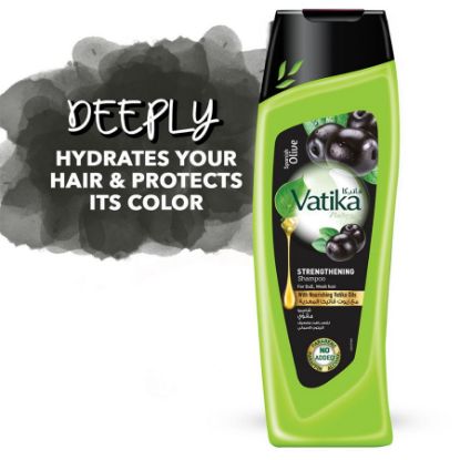 Picture of VATIKA SHP BLACK SEED OLIVE 200 ML