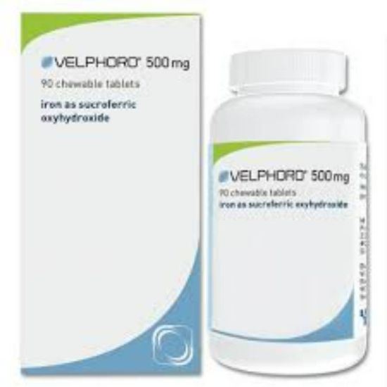 Picture of VELPHORO 500 MG CHEWABLE 90TABLET