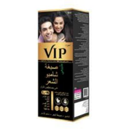 Picture of VIP HAIR COLOUR SHAMPOO 5 IN 1 BROWN 180 ML