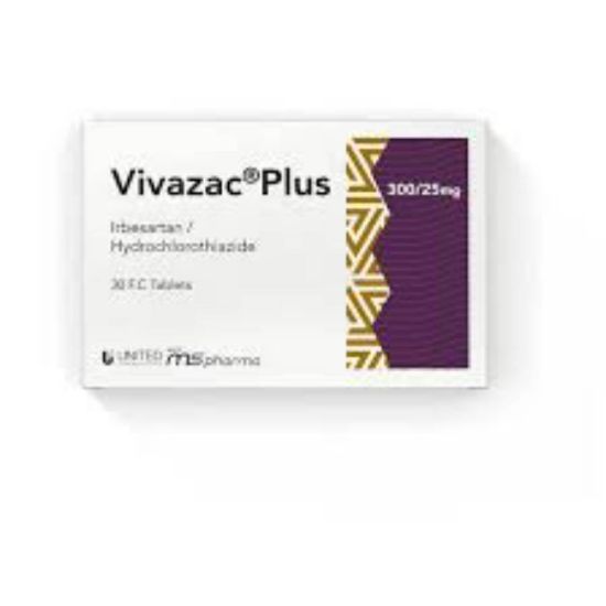 Picture of VIVAZAC PLUS 300MG/25MG F.C. 30TAB