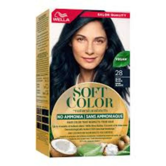 Picture of WELLA SOFT COLOR 28  BLUE BLACK -65876