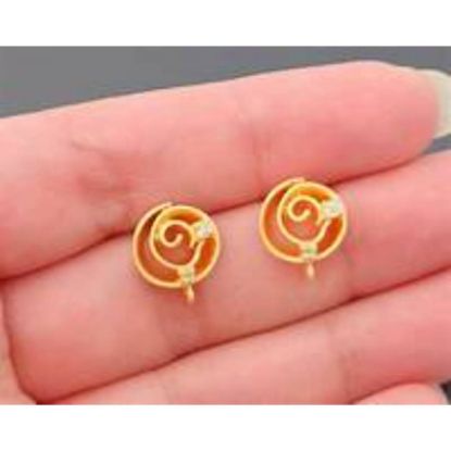 Picture of X8 BODY LUXURY EARRING RECTANGULAR ZIRCON CITY FE530