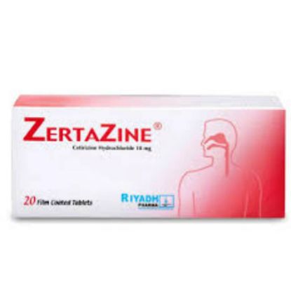 صورة زيرتازين 10 مغ 20 حبوب 