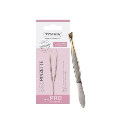 Picture of ملقاط فضي ذهبي مخطط مائل BLF 1060B